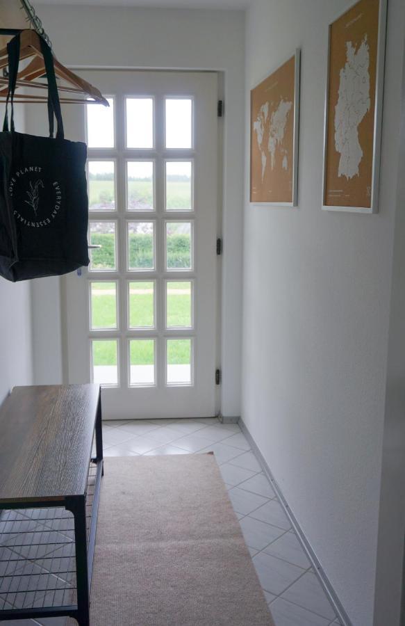 Schoene Wohnung Mit Terrasse & Blick Ins Gruene Dormettingen Dış mekan fotoğraf